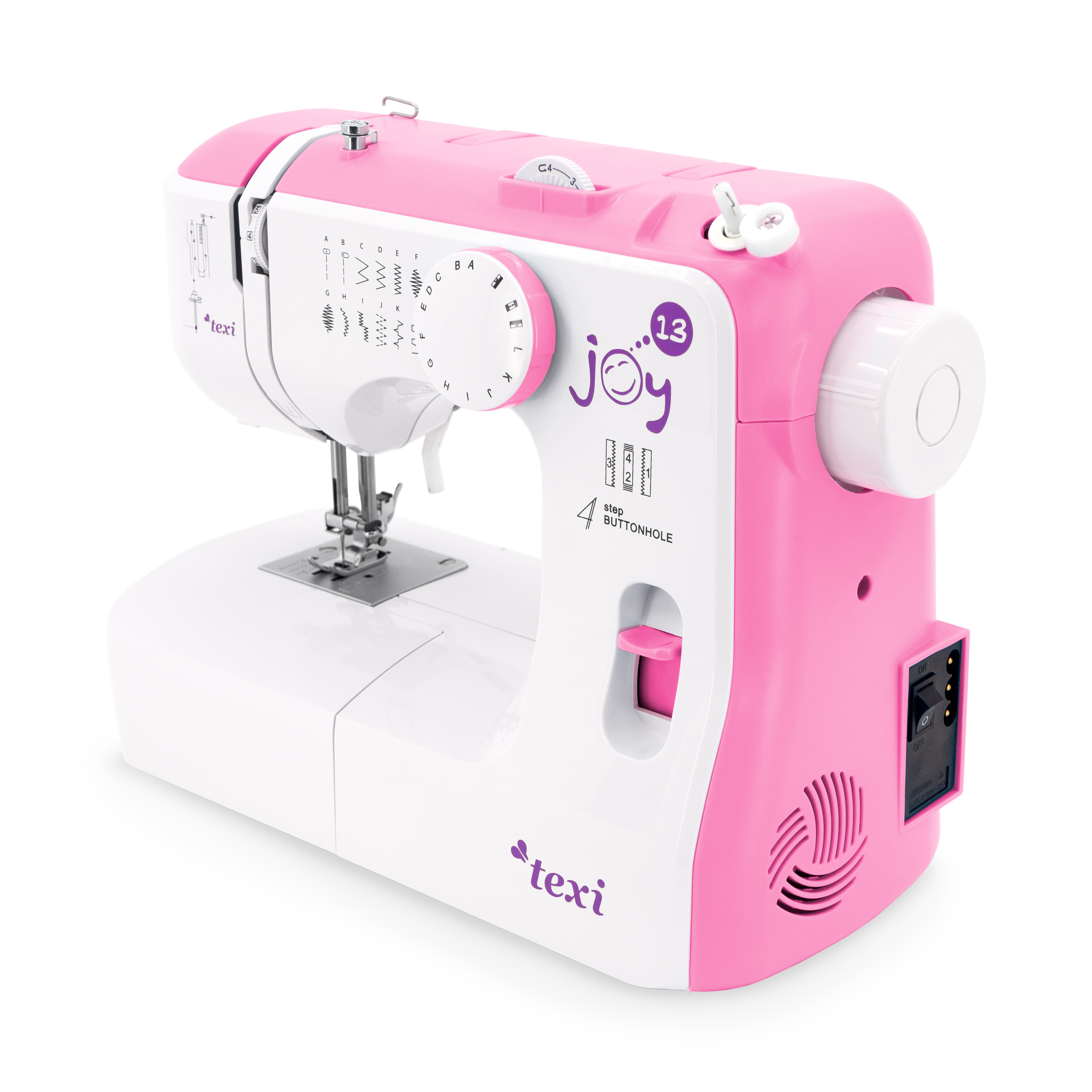TEXI JOY 13 PINK Ny Texi symaskin i Rogaland
